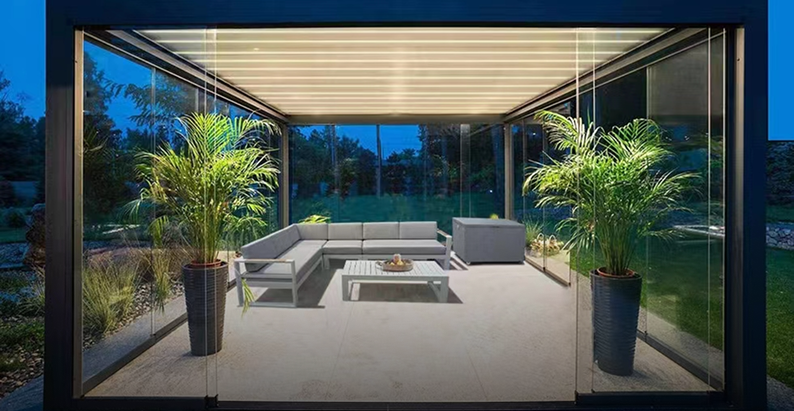 Aluminum patio covers