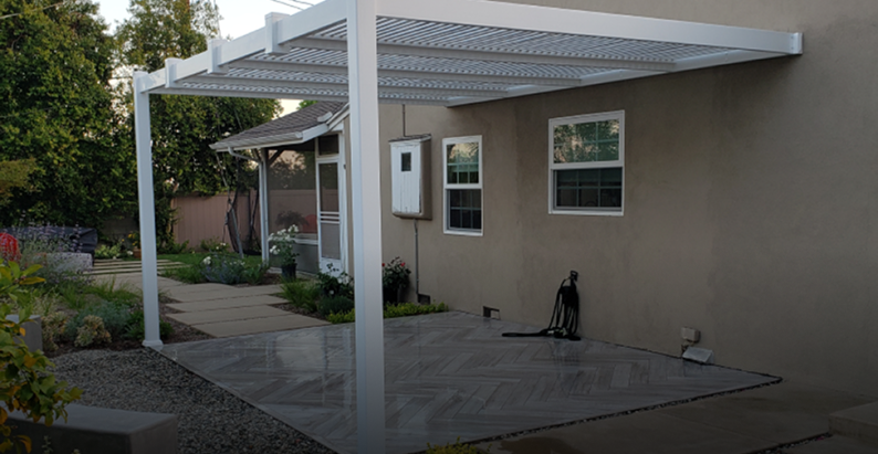 Vinyl patio covers